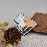 SUPA LUNA Enamel Pin I don't know what I'm doing dog