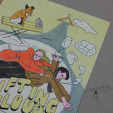 SHU Riso Chirashi Print Drifting Clouds