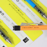 TOMBOW Mech. Pencil Mono Graph 0.5mm Neon Yellow