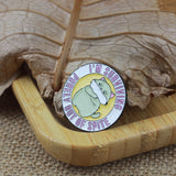 SUPA LUNA Enamel Pin Cat I'm surviving purely out of spite