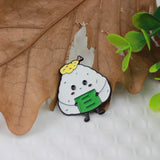 SUPA LUNA Enamel Pin Tempura Onigiri