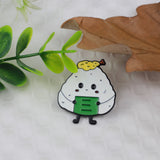 SUPA LUNA Enamel Pin Tempura Onigiri