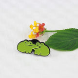 SUPA LUNA Enamel Pin Frog Besties Pinching