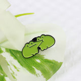 SUPA LUNA Enamel Pin Frog Besties Pinching