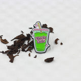 SUPA LUNA Enamel Pin Matcha Girlie