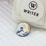 SUPA LUNA Enamel Pin Japanese Waves Cookies Monster