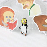SUPA LUNA Enamel Pin Flower Duck