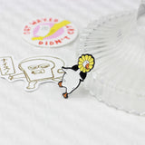 SUPA LUNA Enamel Pin Flower Duck