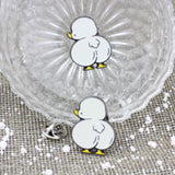 SUPA LUNA Enamel Pin Duck's butt