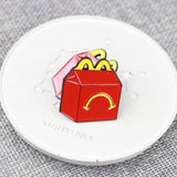 SUPA LUNA Enamel Pin Sad Mcdonald Meal
