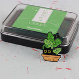 SUPA LUNA Enamel Pin Hidden black cat II