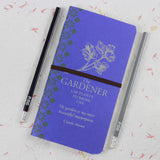 LCT Notebook The Gardener Blue Purple