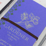 LCT Notebook The Gardener Blue Purple