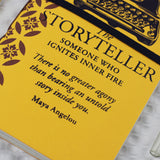LCT Notebook The Storyteller Bright Yellow