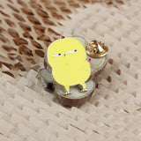 SUPA LUNA Enamel Pin Skeptic Chick
