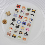 DOW Sticker Sheet Purr-fectly dressed 2