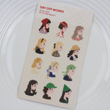 DOW Sticker Sheet Mini figures 1