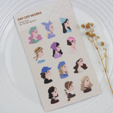 DOW Sticker Sheet Mini figures 2