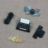 SUPA LUNA Enamel Pin Writer