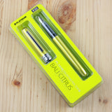 PLATINUM Plaisir Fountain Pen G Pack Bali Citrus