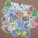 SUPA LUNA Sticker Pack Beary and His Friends 4