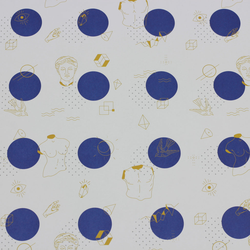 Artisan Wrapping Paper Sculpture of Art WRITER Stationery Store