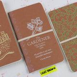 LCT Notebook The Gardener Light Brown