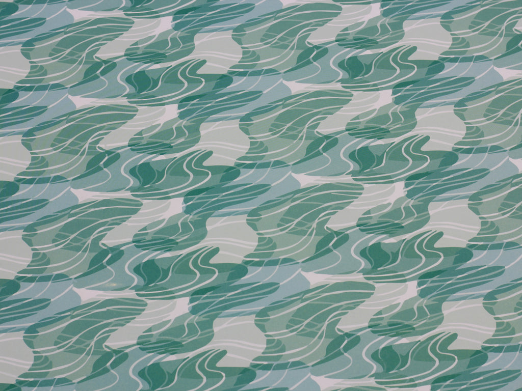 Artisan Wrapping Paper Pastel Blue Green Texture WRITER Stationery Store