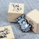 SUPA LUNA Enamel Pin I'm not shy I just selectively socialize