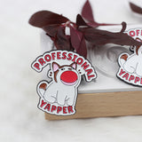 SUPA LUNA Enamel Pin Professional Yapper