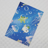 PANDA YOONG Froggy & Ducky Jelly Fish Postcard