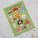 PANDA YOONG Mushroom Sticker Sheet
