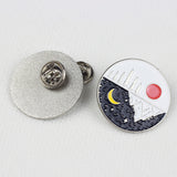 SUPA LUNA Enamel Pin Sun & Moon