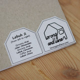 LORONGANDLANE Papercut 3D without Frame Lebuh 2