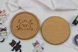 PANDA YOONG Duck Wooden Coaster