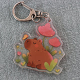 PANDA YOONG Capybara Keychain