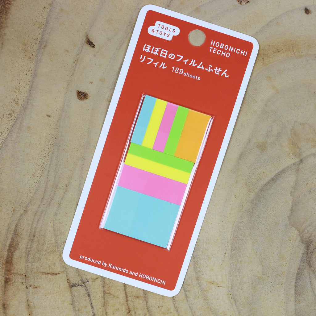 HOBONICHI Translucent Sticky Notes Refill – WRITER Stationery Store
