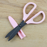 KOKUYO Saxa Scissors 17cm GlueLess Pink