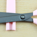KOKUYO Saxa Scissors 17cm GlueLess Pink