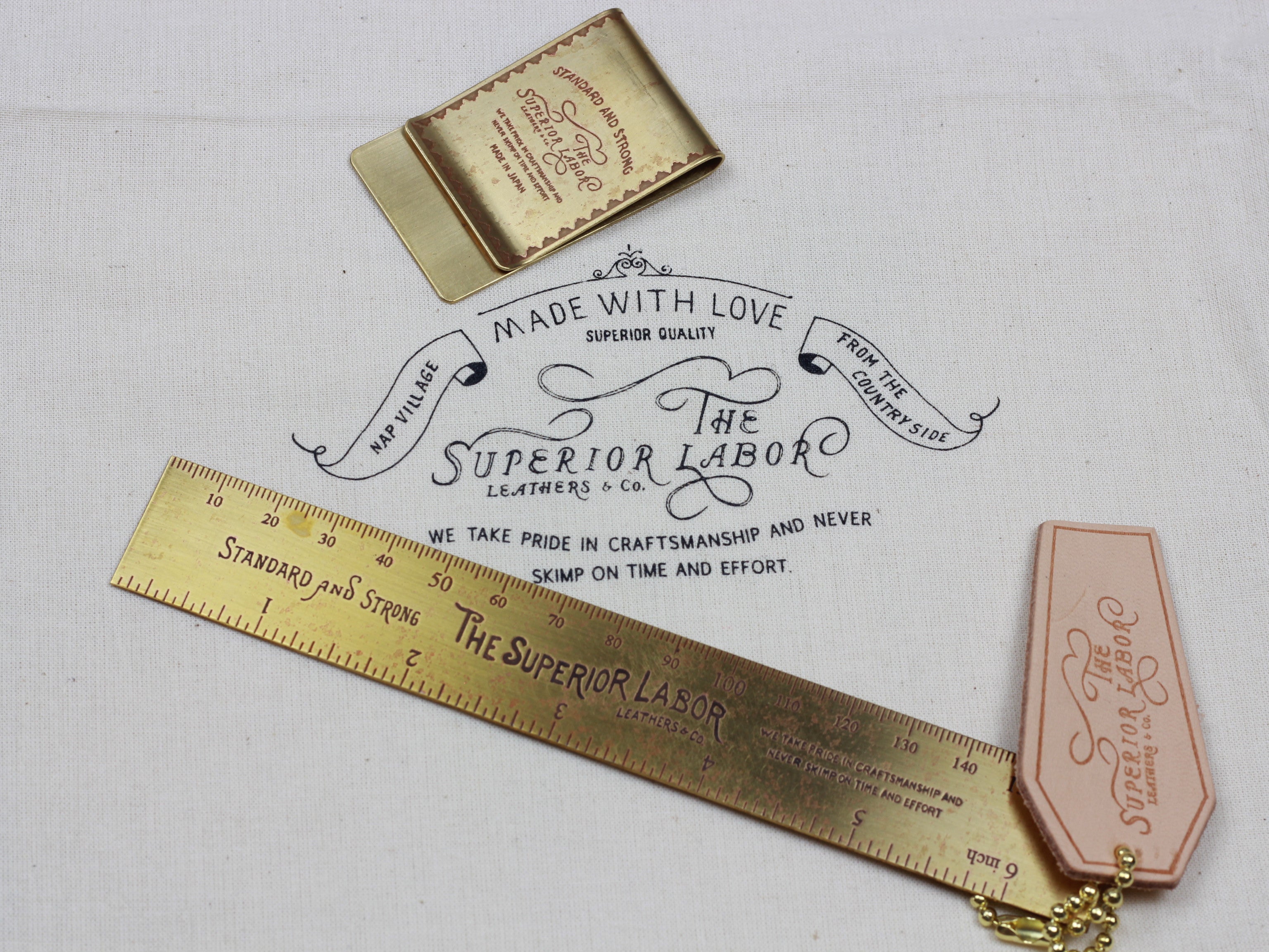 Superior Ruler THE SUPERIOR LABOR Brass Ruler 15cm – WRITER Stationery Store
