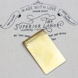 THE SUPERIOR LABOR Brass Paper Clip