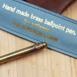 THE SUPERIOR LABOR Solid Brass Ballpoint Pen