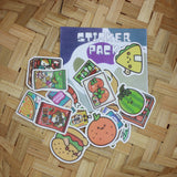 SUPA LUNA Sticker Pack Foodie 3