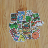 SUPA LUNA Sticker Pack Foodie 3