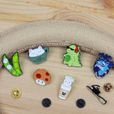 SUPA LUNA Enamel Pin DJ Dino