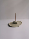 SO Incense Ritual Set Irregular Trinket Dish Beige [Dreamer's Embrace]]