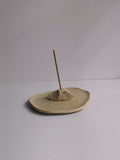SO Incense Ritual Set Irregular Trinket Dish Pink Beige [Dreamer's Embrace]