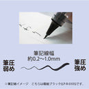ZIG Letter Pen Cocoiro Refill Ex. Fine Tip Mint Green