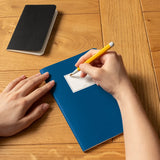 Leuchtturm1917 Jottbook pur (A5), 80 numbered pages, Dotted, Indigo, pack of 3