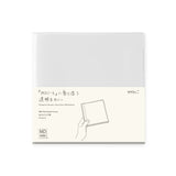MD Notebook Cover A5 Square Clear
